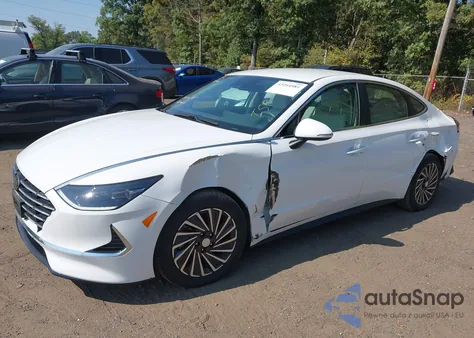 2023 Hyundai Sonata Hybrid Sel z USA, uszkodzony, nr VIN KMHL34JJXPA067529